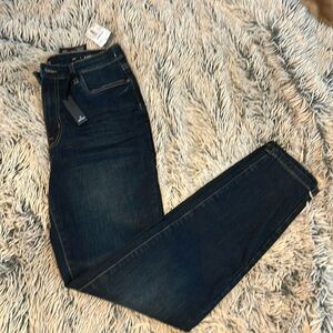 Dark Wash High Rise Skinny Jeans